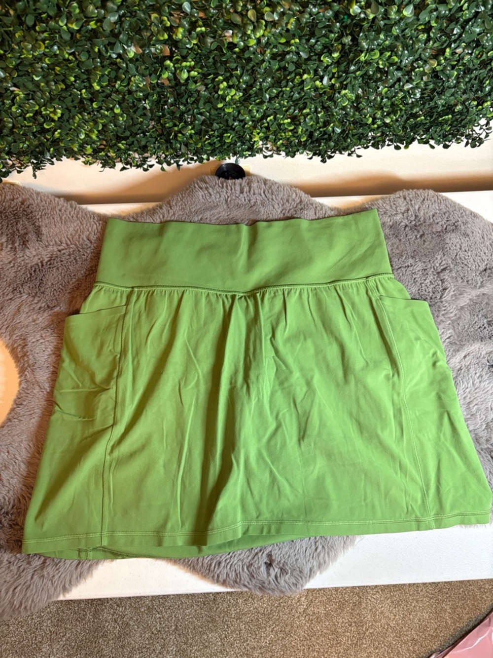 Athleta Bright Green Active Skort Size 1x